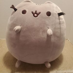 GUND Pusheen Pink Rose Pastel Squisheen Anime Kitty Cat Plush